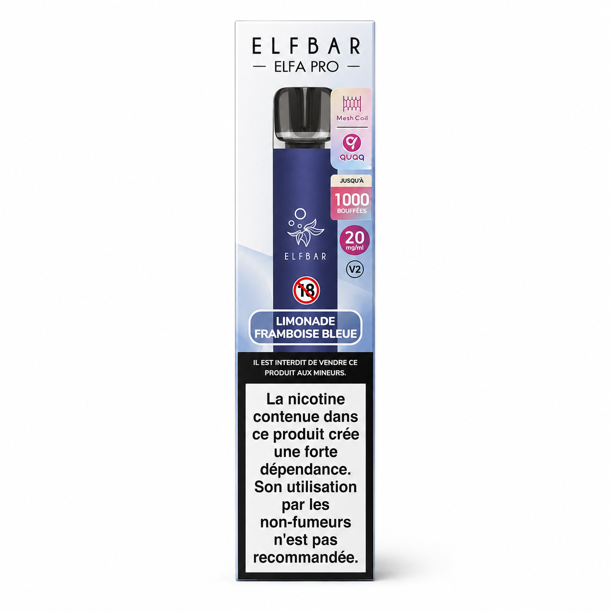 ELFBAR ELFA PRO – Batterie pour Pods SHEESH DN9