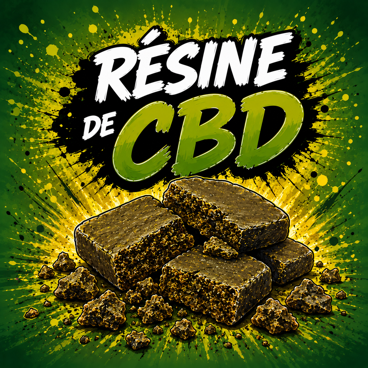 collection résine Cbd